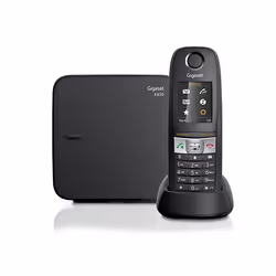 Gigaset E630 DECT Etanche et Antichoc Base+combiné Téléphone analog/dect Noir