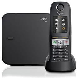 Gigaset E630 Téléphone DECT Identification de l'appelant Noir