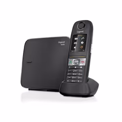 Gigaset E630 Téléphone DECT Identification de l'appelant Noir