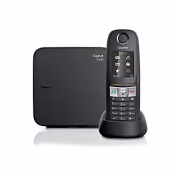 Gigaset E630 Téléphone DECT Identification de l'appelant Noir