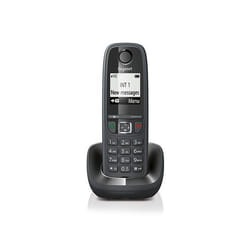Gigaset AS405 Téléphone DECT Identification de l'appelant Noir