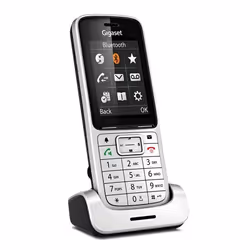 Gigaset SL450HX Téléphone DECT Noir, Platine