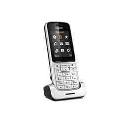 Gigaset SL450H Aluminium combiné de téléphone sans-fil dect Aluminium, Noir
