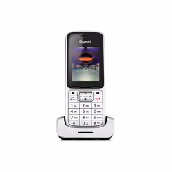 Gigaset SL450H Aluminium combiné de téléphone sans-fil dect Aluminium, Noir
