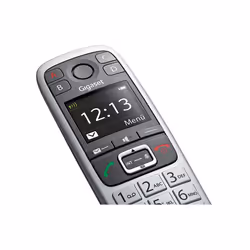 Gigaset E560HX Téléphone analog/dect Identification de l'appelant Gris, Argent - Vue supplémentaire 7