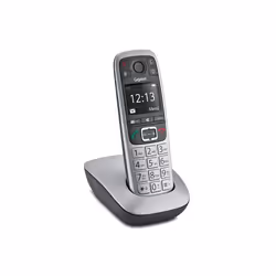Gigaset E 560 Téléphone DECT Identification de l'appelant Noir, Argent - Vue supplémentaire 4