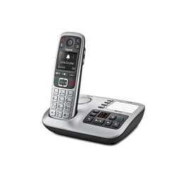 Gigaset E 560 A téléphone Téléphone DECT Identification de l'appelant Noir, Argent