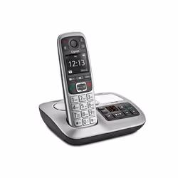 Gigaset E 560 A téléphone Téléphone DECT Identification de l'appelant Noir, Argent - Vue supplémentaire 4
