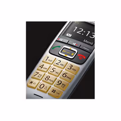 Gigaset E560 Téléphone analog/dect Noir, Argent