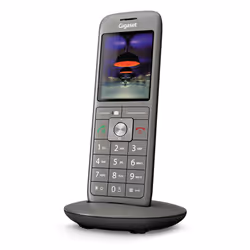 Gigaset CL660HX, Téléphone DECT, Haut-parleur, 400 entrées, Service de message court (SMS), Gris