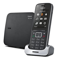 Gigaset SL450 Téléphone analog/dect Identification de l'appelant Noir