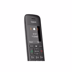 Gigaset C570HX Téléphone analog/dect Identification de l'appelant Noir - Vue supplémentaire 8