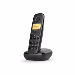 Gigaset A170 Duo Téléphone analog/dect Identification de l'appelant Noir