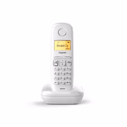 Gigaset A270, Téléphone DECT, Combiné sans fil, Haut-parleur, 80 entrées, Identification de l'appelant, Blanc