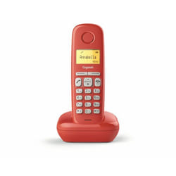 Gigaset A 170 Trio Téléphone analog/dect Identification de l'appelant Rouge