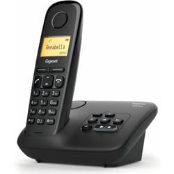 Gigaset AL170A Solo Téléphone DECT Identification de l'appelant Noir