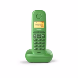 Gigaset A170, Téléphone DECT, Combiné sans fil, 50 entrées, Vert