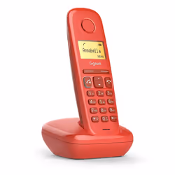 Gigaset A270 Téléphone DECT Identification de l'appelant Rouge