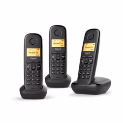 Téléphone sans fil GIGASET A270 Trio Noir