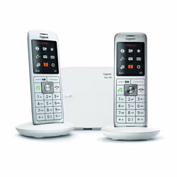 Gigaset CL660, Téléphone analog/dect, Combiné sans fil, Haut-parleur, 400 entrées, Identification de l'appelant, Gris