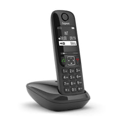 Gigaset AS690 Téléphone analog/dect Identification de l'appelant Noir