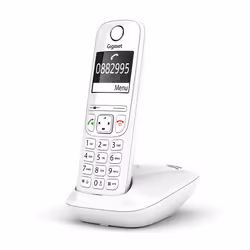 Gigaset AS690 Téléphone analog/dect Identification de l'appelant Blanc