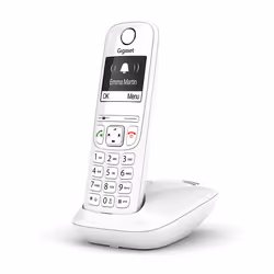 Gigaset AS690 Téléphone analog/dect Identification de l'appelant Blanc - Vue supplémentaire 4