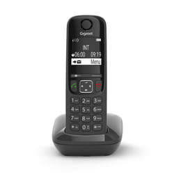 Gigaset AS690 Téléphone analog/dect Identification de l'appelant Noir