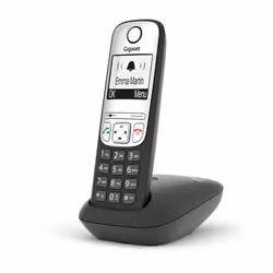 Gigaset A690 Téléphone analogique Identification de l'appelant Noir - Vue supplémentaire 4