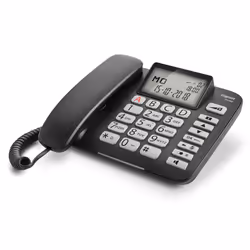 Gigaset DL 580 Téléphone analogique Identification de l'appelant Noir - Vue supplémentaire 6