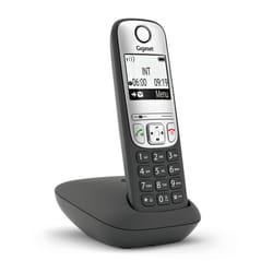 Gigaset A690 Téléphone analogique Noir, Argent
