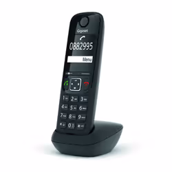 Gigaset AS690HX Téléphone analog/dect Identification de l'appelant Noir - Vue supplémentaire 4