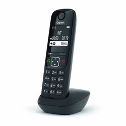 Gigaset AS690HX Téléphone analog/dect Identification de l'appelant Noir - Vue supplémentaire 5