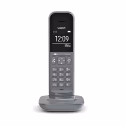 Gigaset CL390A Téléphone analog/dect Identification de l'appelant Gris