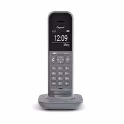 Gigaset CL390HX téléphone fixe Gris TFT
