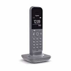 Gigaset CL390, Téléphone analog/dect, Combiné sans fil, Haut-parleur, 150 entrées, Identification de l'appelant, Gris