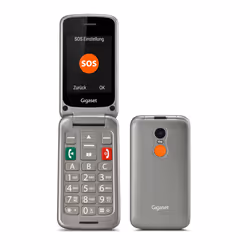 Gigaset GL590 Argent Téléphone pour seniors