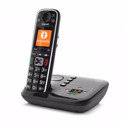 Gigaset E720A Téléphone analog/dect Identification de l'appelant Noir - Vue supplémentaire 4