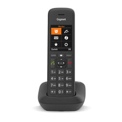 Gigaset C575 Téléphone analog/dect Identification de l'appelant Noir