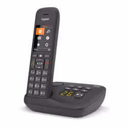 Gigaset C575A Téléphone analog/dect Identification de l'appelant Noir