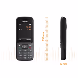 Gigaset SL800H PRO Téléphone analog/dect Identification de l'appelant Anthracite - Vue supplémentaire 4