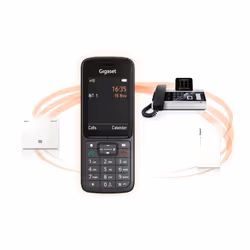 Gigaset SL800H PRO Téléphone analog/dect Identification de l'appelant Anthracite - Vue supplémentaire 9