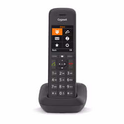 Gigaset C575 Téléphone analog/dect Identification de l'appelant Noir