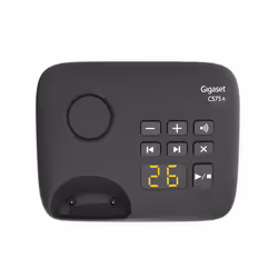 Gigaset C575A Duo Téléphone analog/dect Identification de l'appelant Noir