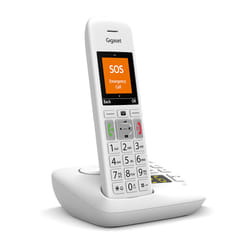 Gigaset E390A Téléphone DECT Identification de l'appelant Blanc