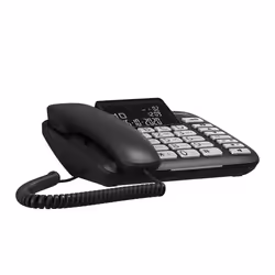 Gigaset DL780 Plus Téléphone analog/dect Identification de l'appelant Noir - Vue supplémentaire 4