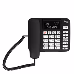 Gigaset DL780 Plus Téléphone analog/dect Identification de l'appelant Noir - Vue supplémentaire 7