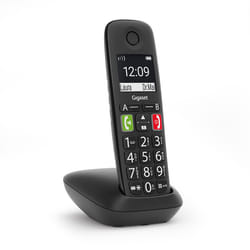 Gigaset S30852-H2901-D201 téléphone Téléphone analog/dect Identification de l'appelant Noir