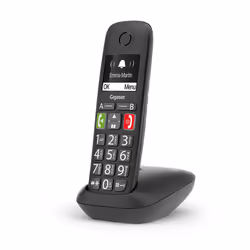 Gigaset S30852-H2901-D201 téléphone Téléphone analog/dect Identification de l'appelant Noir - Vue supplémentaire 5