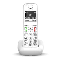 Gigaset E270 Téléphone DECT Identification de l'appelant Blanc
